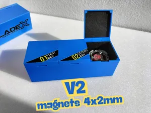 BeyBlade X Tournament Deck Box V2 4x2mm magnets