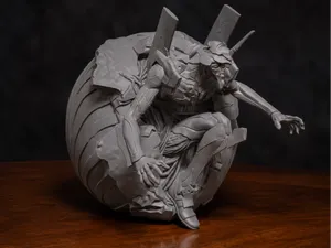 Evangelion - Eva 01 & Leliel 