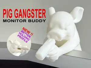 Pig Pistol Gangster Monitor Buddy