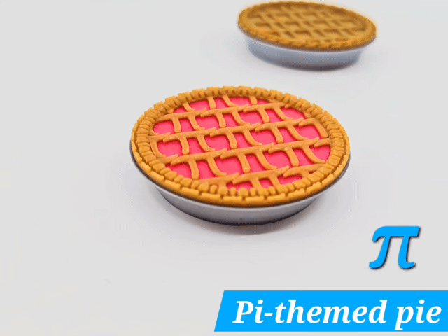 Miniature pie | Pi-themed lattice & crust | Math π