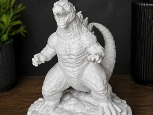 Godzilla Statue – Detailed Kaiju Display 3D Model