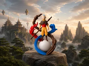 Aang - Avatar The Last Air Bender - Avatar State
