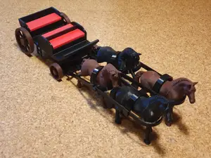 Schleich Kutsche - Vierspänner (Erweiterbar)