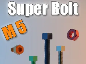 M5 Super Bolt & Nut -High Strength, High Precision