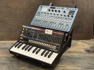 Tiered Dual Synth Stand