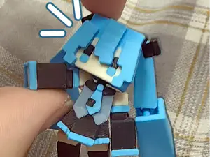 像素初音未来 可动关节铰链玩偶