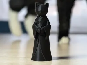 minimalistic Zen Cat