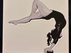 Gymnast on Beam Hueforge