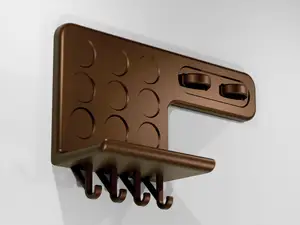 Modern "Catch-all" Shelf (keys+wallet+sunglasses)