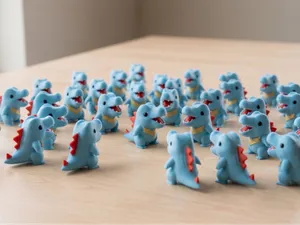 Chibi Totodile Pokemon toy
