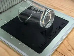 Shot Glass Jig for xTool F1 Laser Engraver