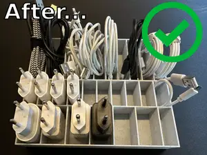 Phone Charger & Cable Organizer