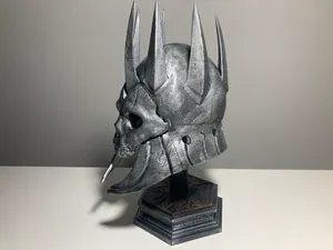 The Witcher - Eredin´s helmet with stand