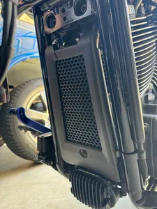 M8 Softail Oil Cooler Guard