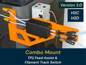 V3 Filament Track Switch & TPU Feed Assist Mounts