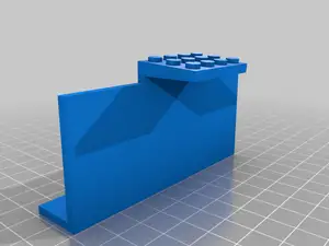 Lego display wall mount