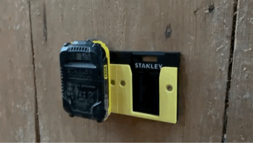 Stanley V20 battery wall mount