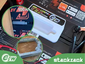 StackRack System LiTime G24 Smart 100AH LiFePo4