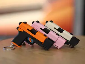 HK USP Match Fidget Keychain – Slide-Action Toy