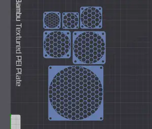 Fan Cover / Guard 30-100mm