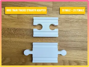 BRIO Gleisadapter - IKEA/HAPE kompatibel