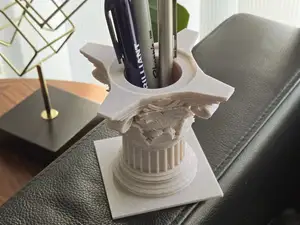 Ancient Greek Corinthian Column Pencil Holder 
