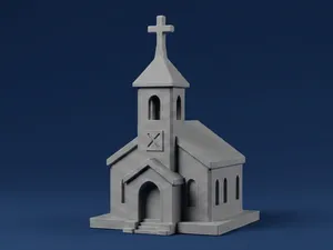 Mini Church – Decorative Model