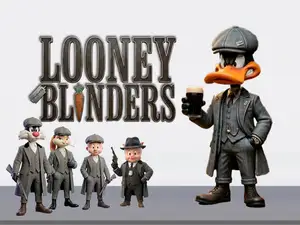 Duffy Duck Shelby (V2) - Looney Blinders 