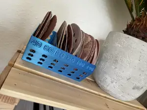 Sandpaper Holder / Storage