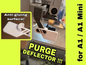 Purge Deflector A1 / A1 mini - Deflettore scarti