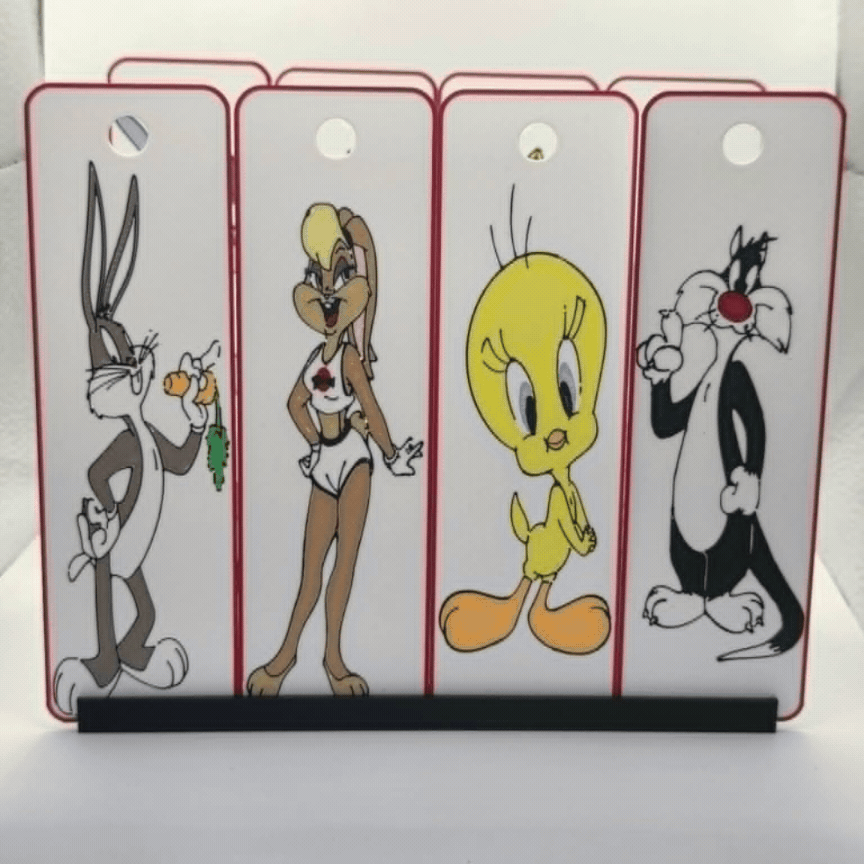Looney Tunes Bookmarks Series 1 multi colour