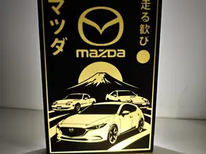 Mazda JDM Lightbox Wall Art