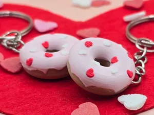 Cupid's Donut (Valentine) - Mini - Keychain