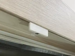PVC window closing