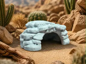 Rocky Hide Cave - snakes, geckos, animals, shelter
