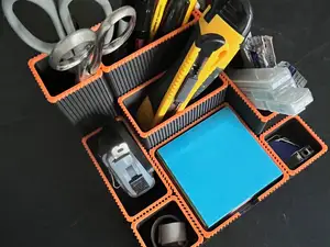 Modular desk organizer