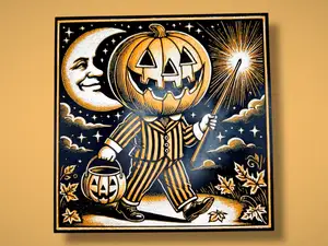 Spark & Spirit -Halloween Jack 2 -Vintage Hueforge