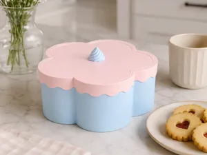 Candy Bowl Flower with Lid