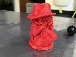 bearded skull - king of pop