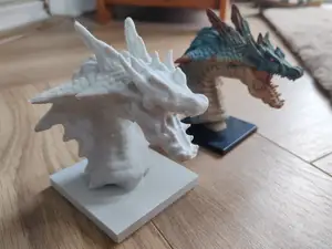 Lagiacrus Bust Monster Hunter Tri Replica