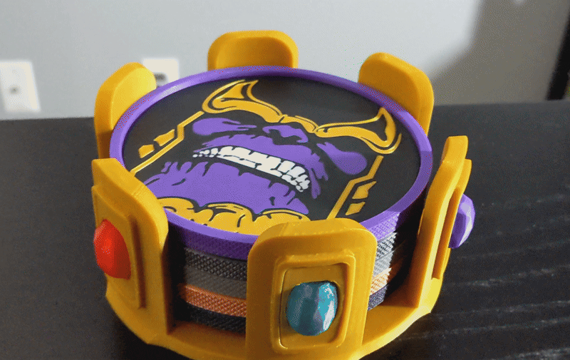 Superhero Stackable Coasters (AMS Only)