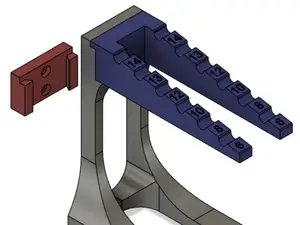 Metric T-Handle Rack Holder