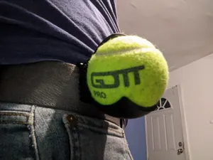 Padel / Paddle / Tennis Ball Holder Belt Clip V2
