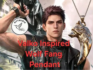Valko inspired Wolf Fang Pendant