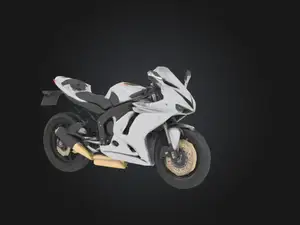 Sport bike 3D Model