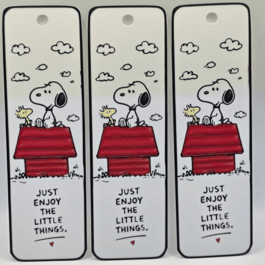 Snoopy Just enjoy the little things  Bookmark 