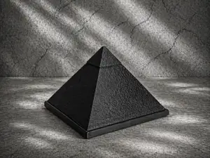 Pyramid Phone Stand – Sliding Hidden Phone Holder
