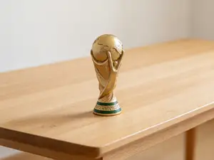 大力神杯-世界杯冠军奖杯-2026美加墨世界杯足球比赛-多色一体打印
