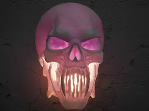 "Fanged" Skull