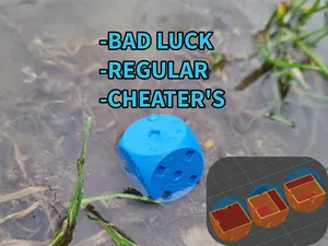 Bad luck dice set